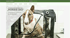 Desktop Screenshot of lecznica-morskieoko.waw.pl